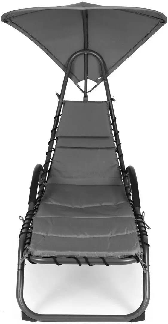 Sezlong cu copertina Modern Home PH158C (Grey)