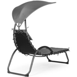 Sezlong cu copertina Modern Home PH158C (Grey) Thumb