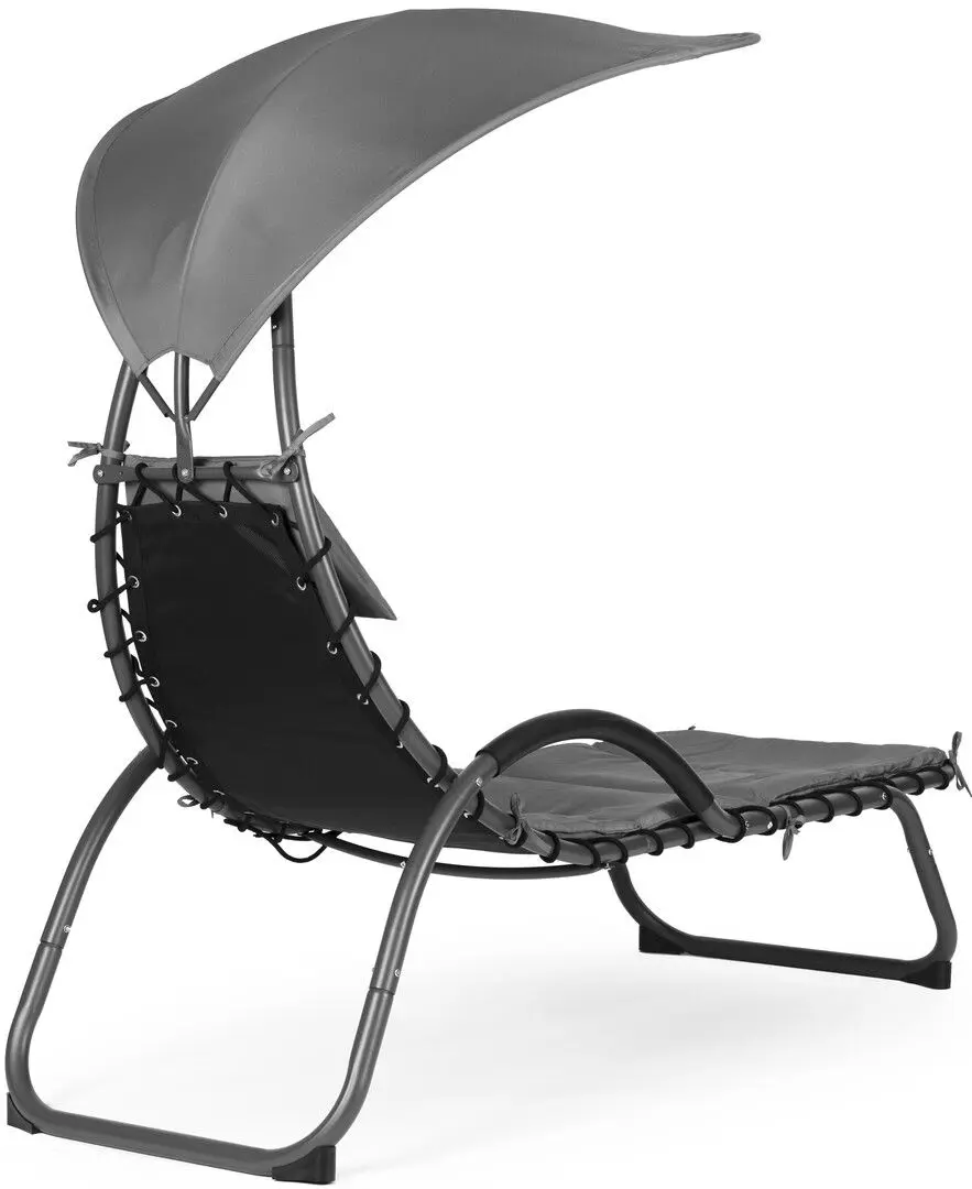 Sezlong cu copertina Modern Home PH158C (Grey)