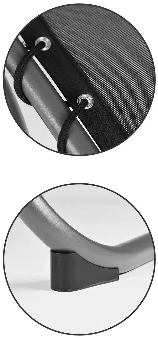 Sezlong cu copertina Modern Home PH158C (Grey)