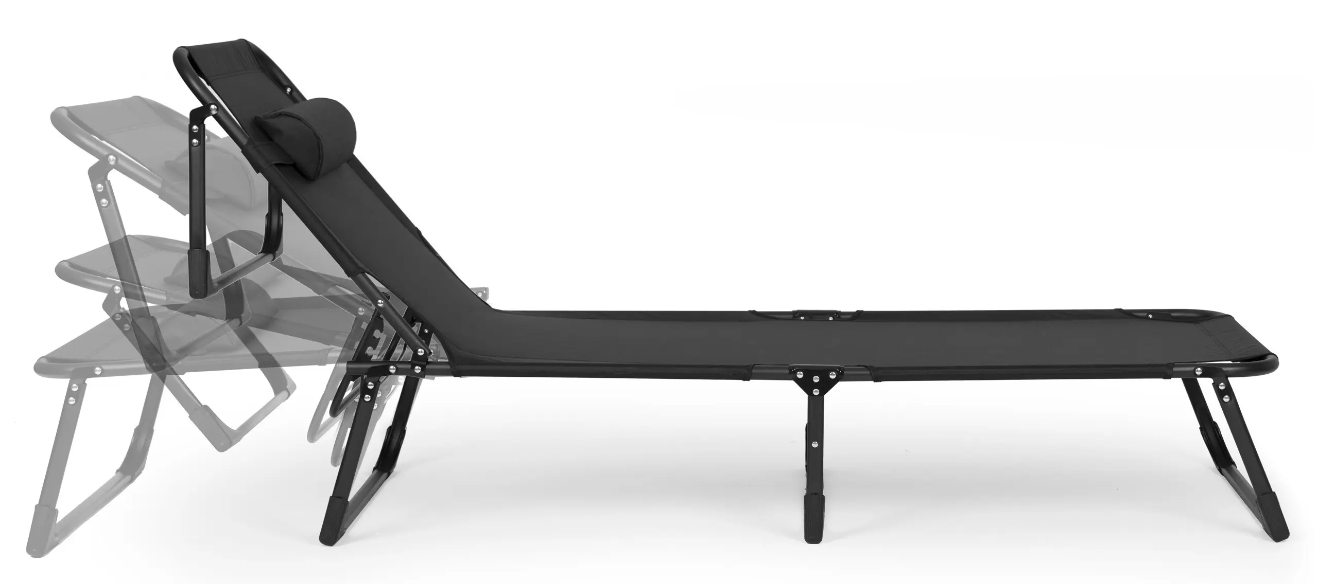 Шезлонг Multi Garden GBFB-3FW66 (Black) - 3