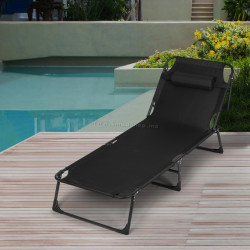 Шезлонг Multi Garden GBFB-3FW66 (Black)