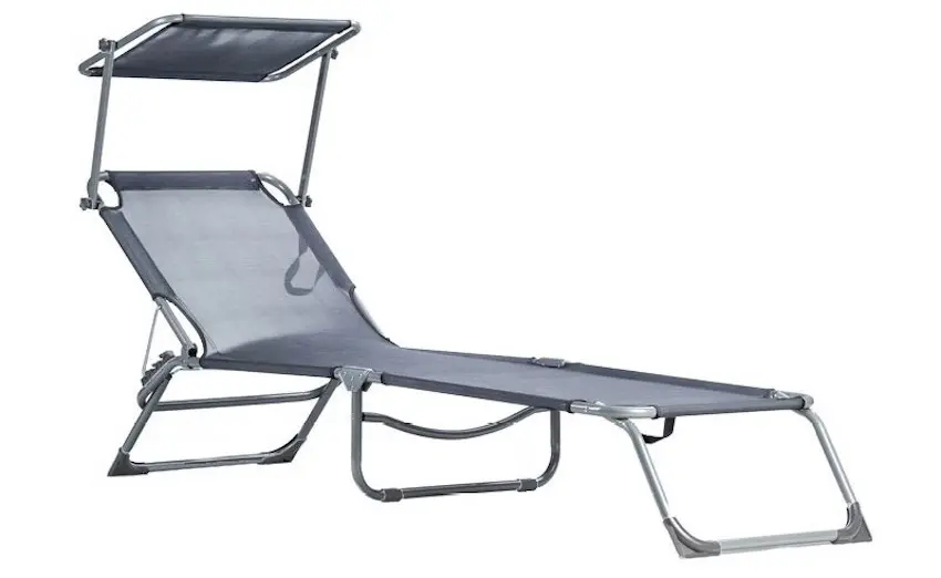 Sezlong Multi Garden ZRL007 (Gray) - 2