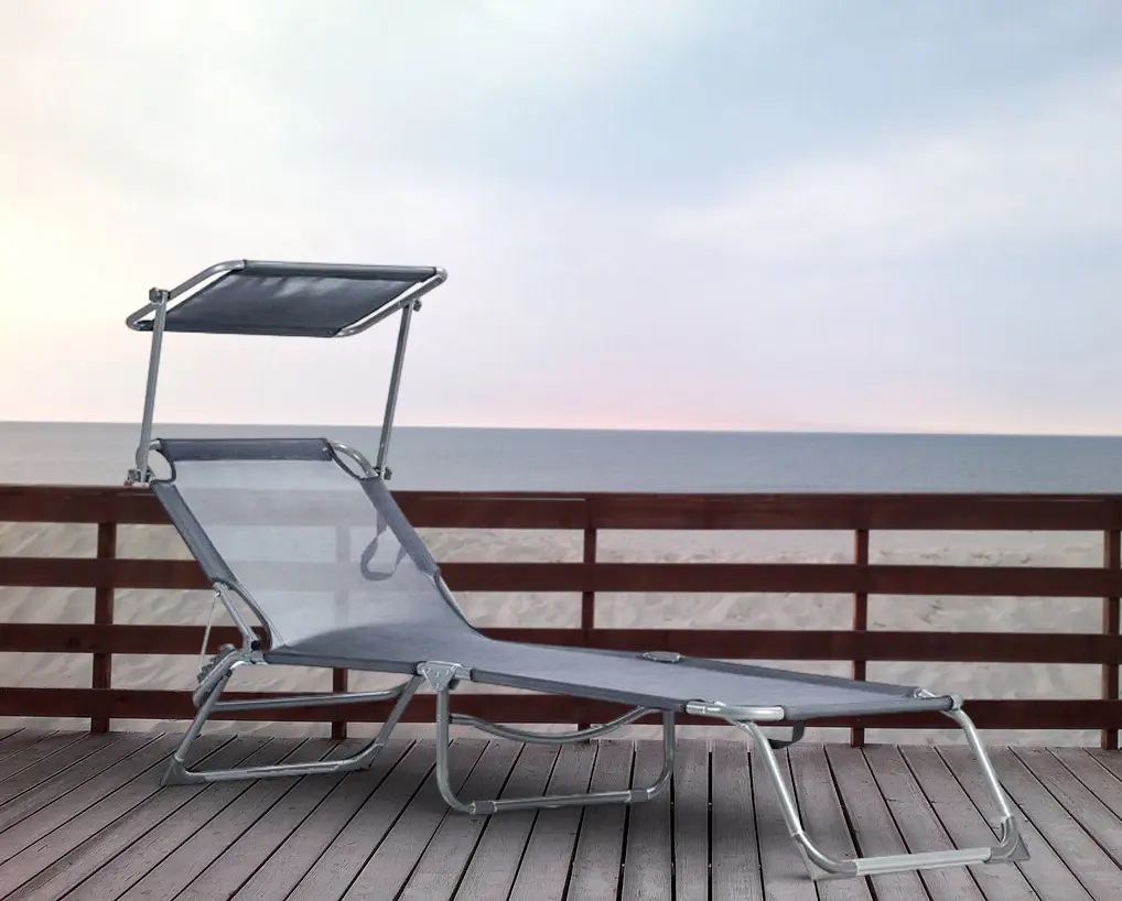 Sezlong Multi Garden ZRL007 (Gray)