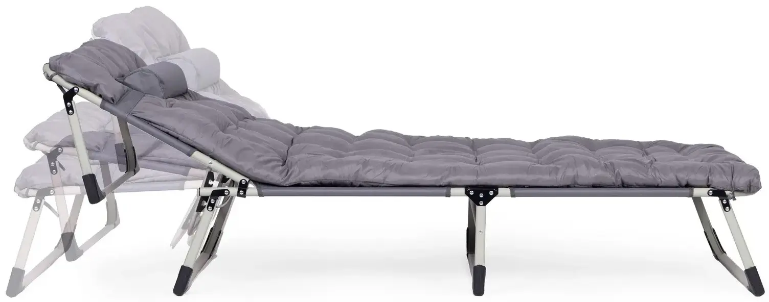 Шезлонг MultiGarden GMFC-20180 (Grey) - 6