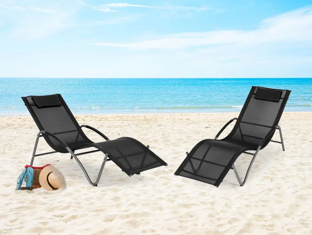 Sezlong MultiGarden LG033 (Grey/Black)