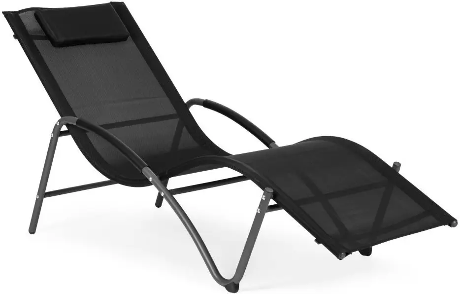 Sezlong MultiGarden LG033 (Grey/Black)