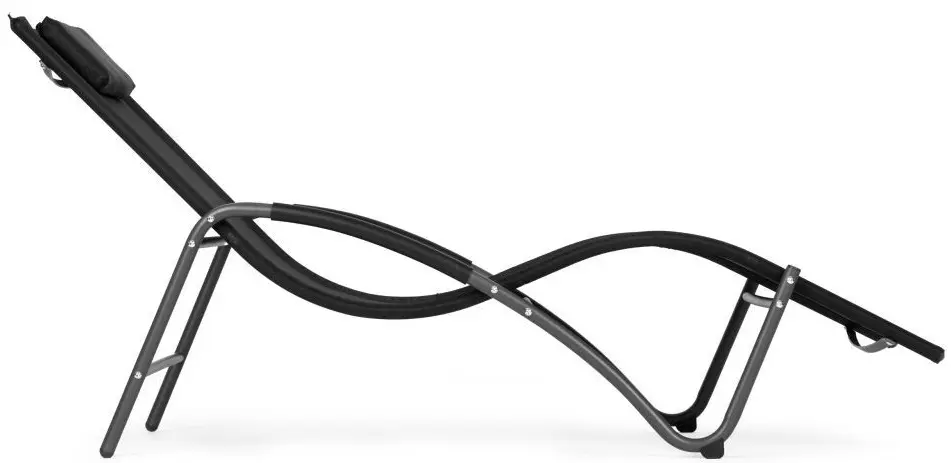 Sezlong MultiGarden LG033 (Grey/Black)