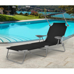 Шезлонг MultiGarden ZRL007 (Black)