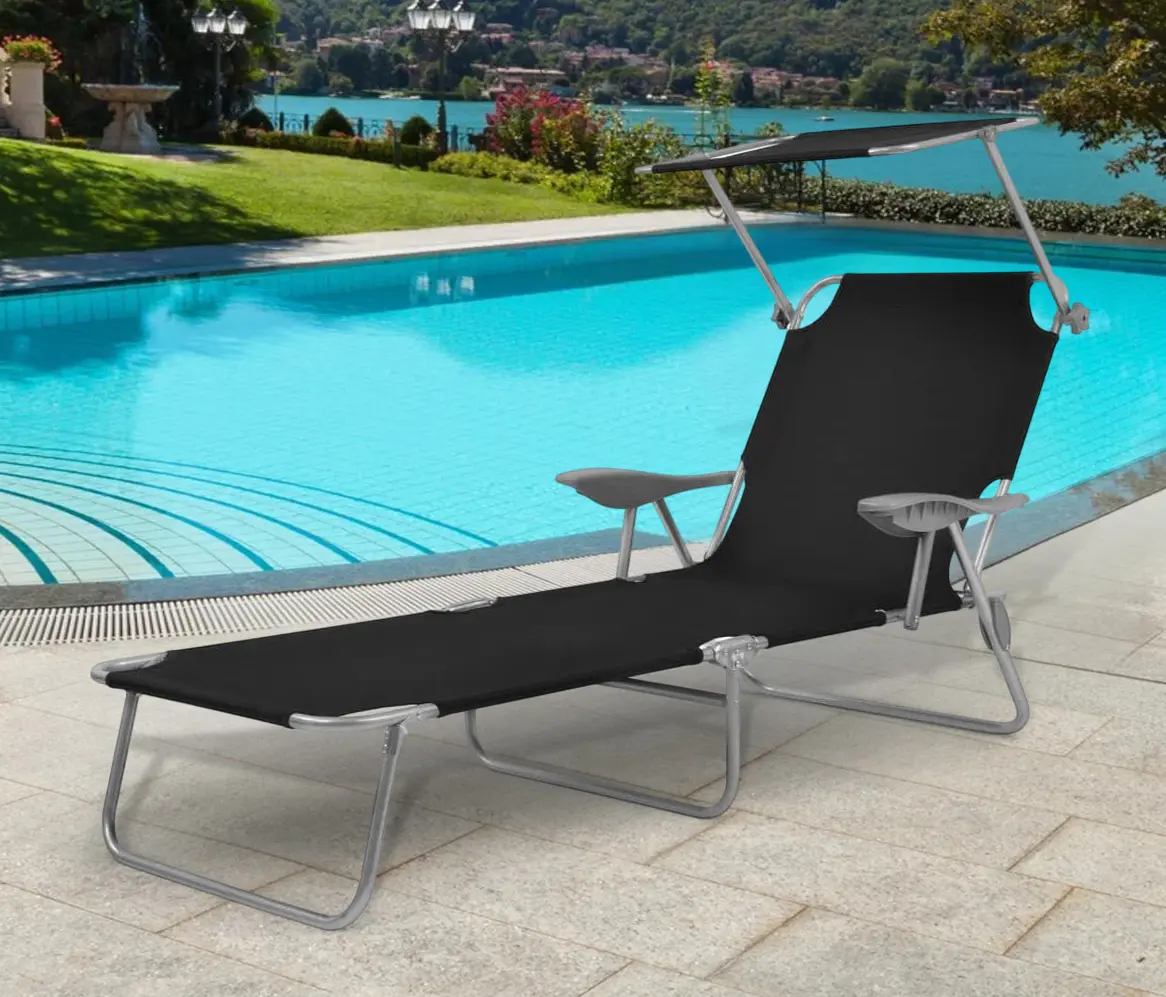 Sezlong MultiGarden ZRL007 (Black)