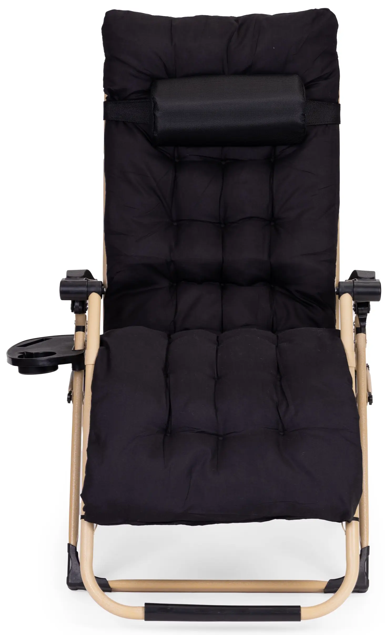 Шезлонг MultiGarden ZRL009-C-20-1 (Black/Gold) - 7