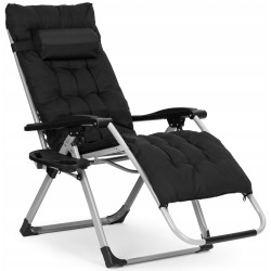 Шезлонг MultiGarden ZRL009-C-4-1 (Black/Grey) Thumb