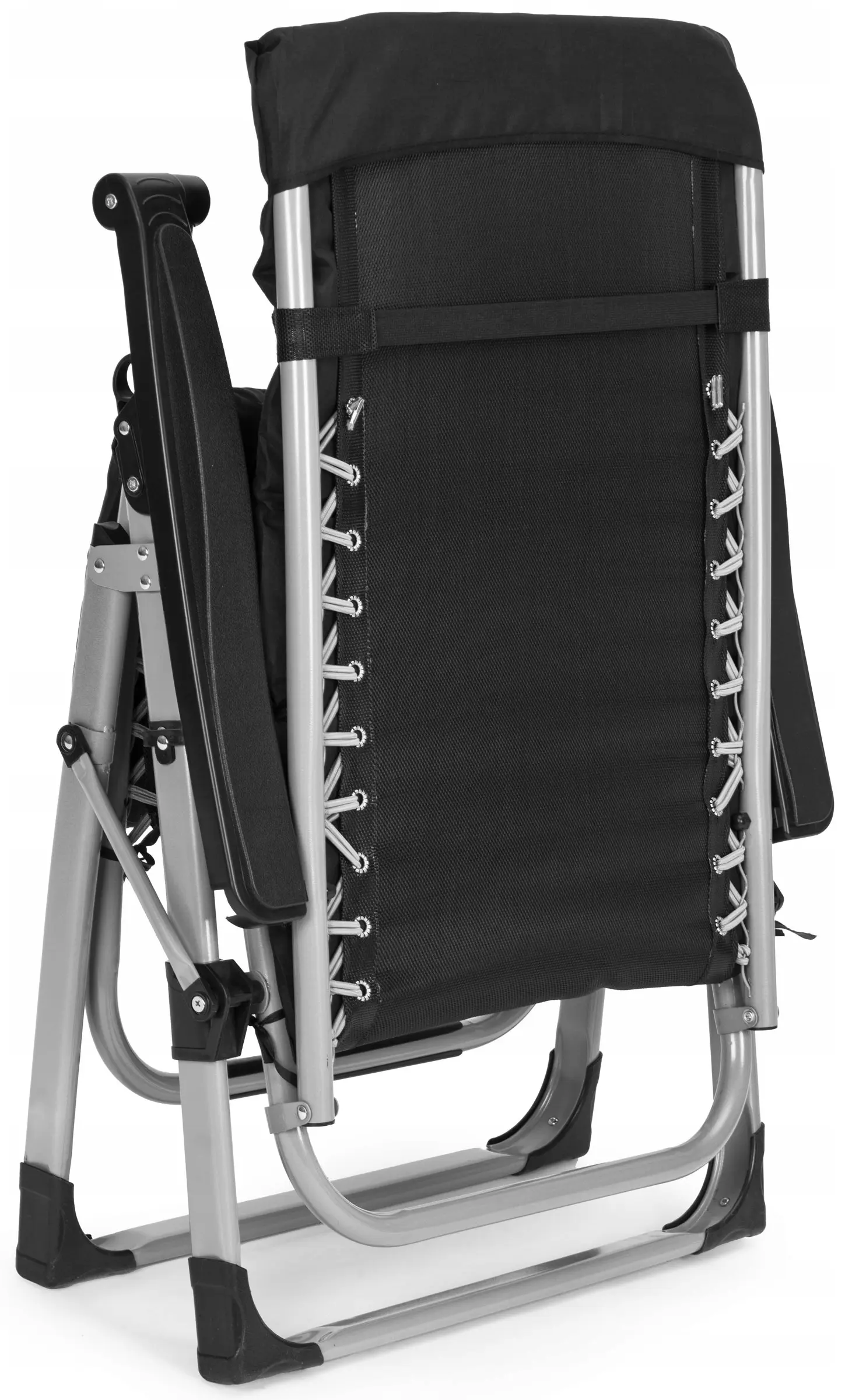 Шезлонг MultiGarden ZRL009-C-4-1 (Black/Grey) - 6