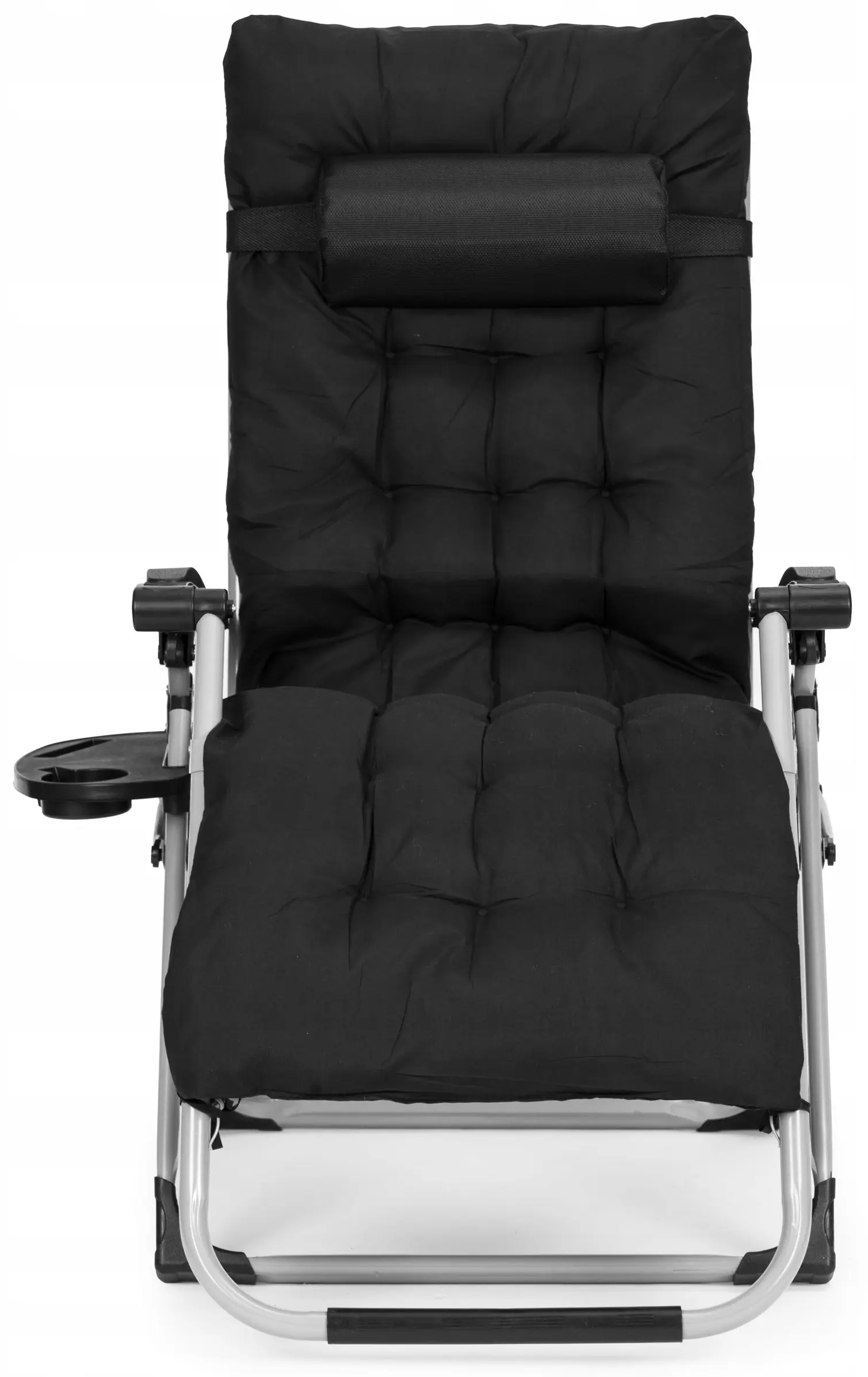 Шезлонг MultiGarden ZRL009-C-4-1 (Black/Grey) - 8