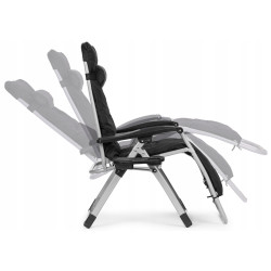 Шезлонг MultiGarden ZRL009-C-4-1 (Black/Grey) Thumb