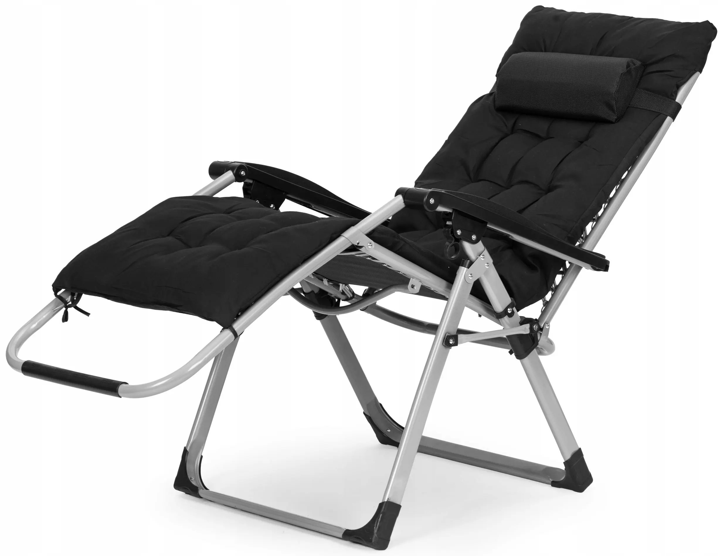 Шезлонг MultiGarden ZRL009-C-4-1 (Black/Grey) - 10