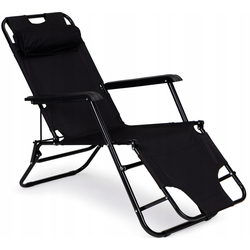 Шезлонг MultiGarden ZRL010 (Black) Thumb