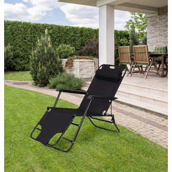 Sezlong MultiGarden ZRL010 (Black)