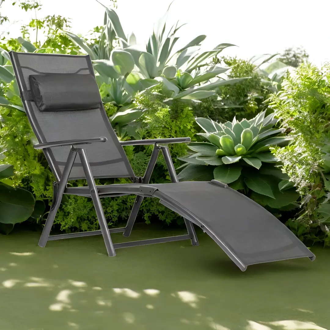 Шезлонг MultiGarden ZRL020 (Grey)