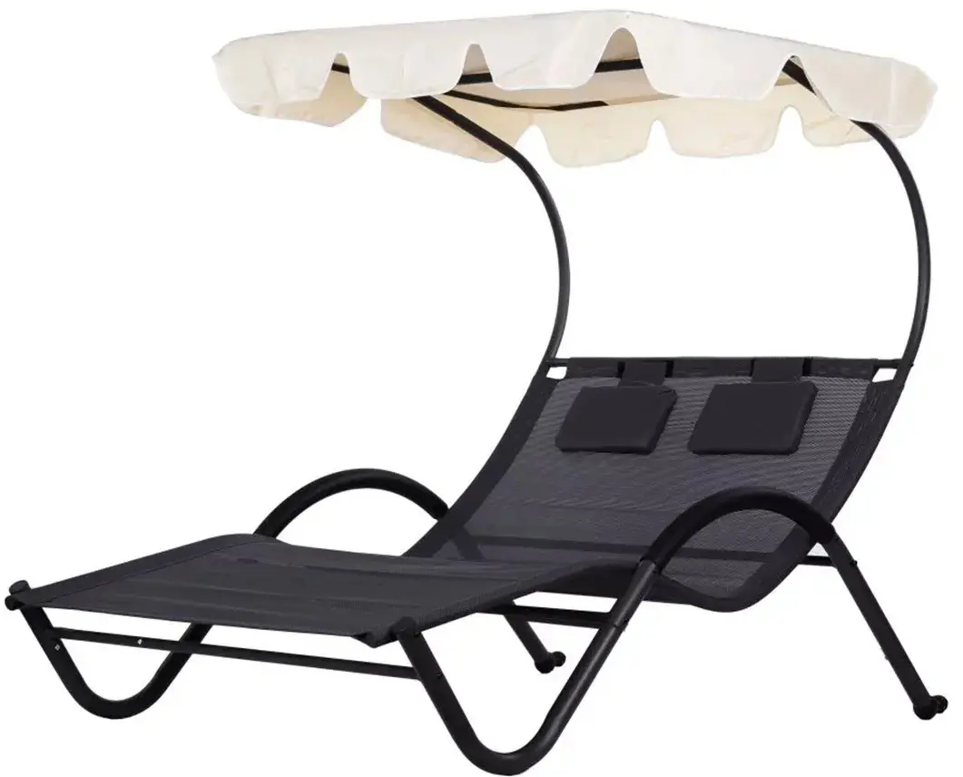 Шезлонг с тентом Multi Garden PL303 (Black) - 2