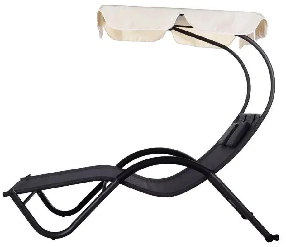 Шезлонг с тентом Multi Garden PL303 (Black) - 3