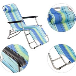 Sezlong Nils Camp NC3024 (Blue) Thumb