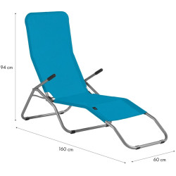 Sezlong Nils Camp NC3017 (Turqoise) Thumb