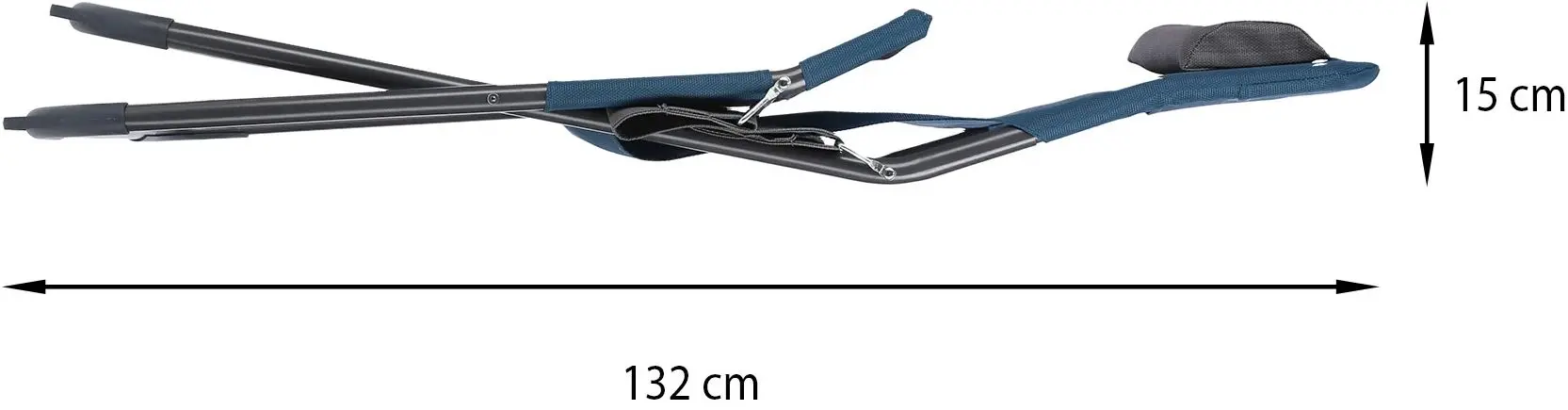 Șezlong Nils Camp NC3022 (Blue)