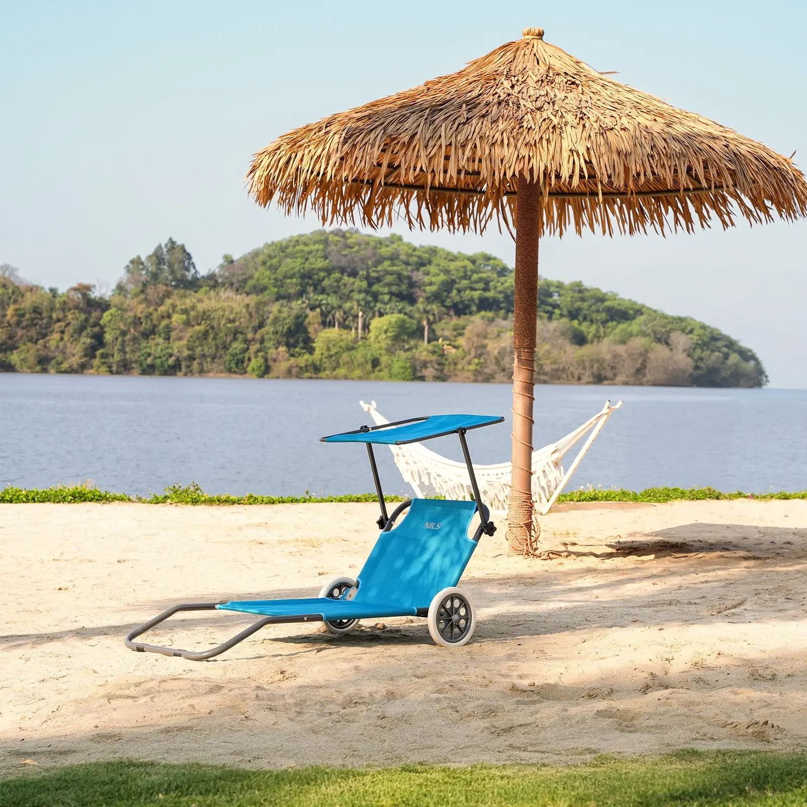 Шезлонг Nils NC3307 (Blue)