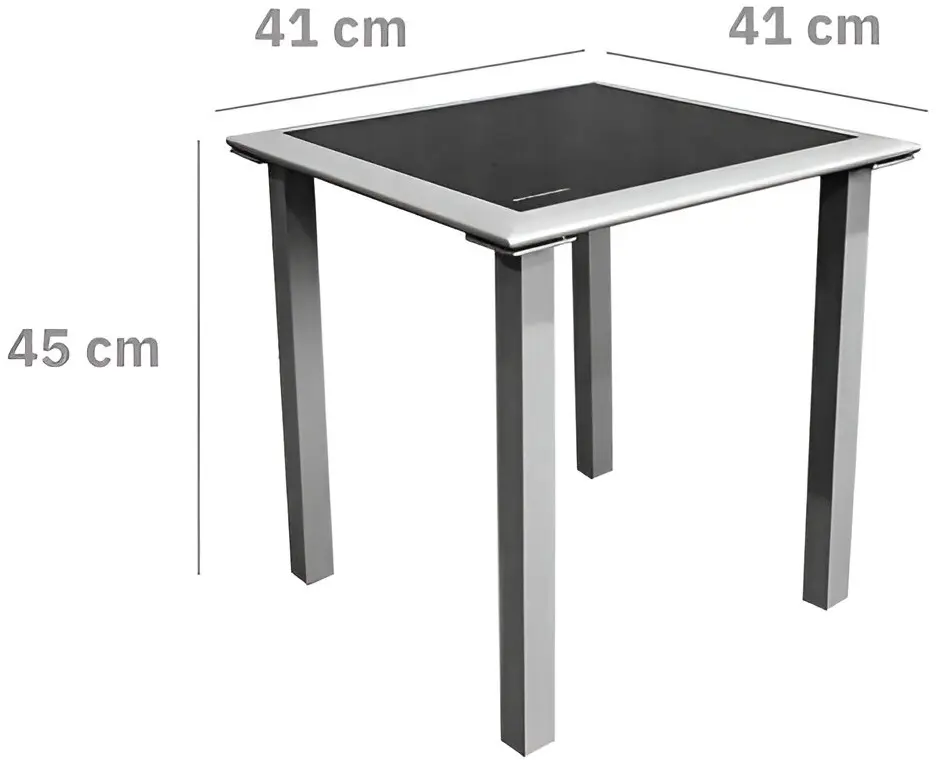 Set sezlonguri + masa Nuforma 04K KJL09BASZ (Grey)