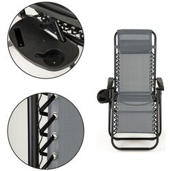 Sezlong Nuforma 04K KJF010SZ (Grey/Black) Thumb