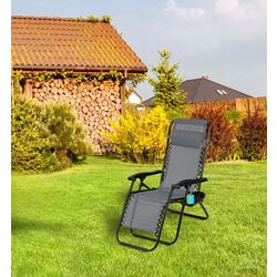 Sezlong Nuforma 04K KJF010SZ (Grey/Black)