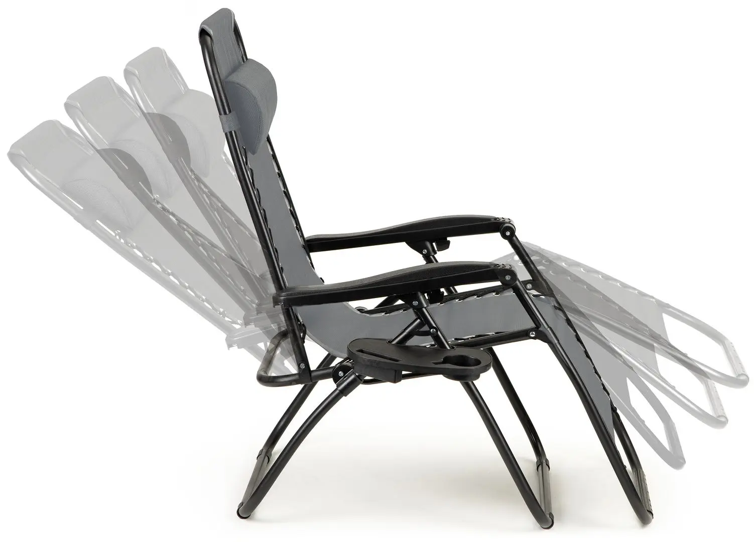 Sezlong Nuforma 04K KJF010SZ (Grey/Black)