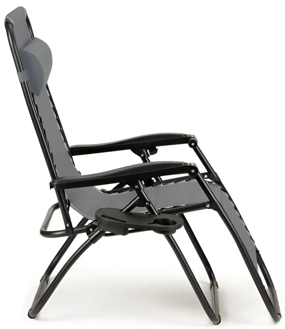 Sezlong Nuforma 04K KJF010SZ (Grey/Black)