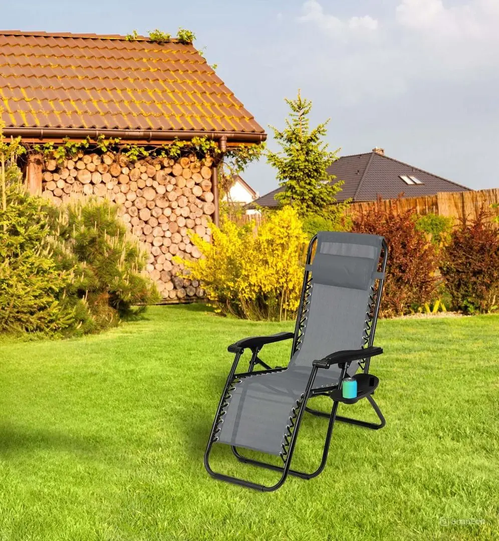 Sezlong Nuforma 04K KJF010SZ (Grey/Black)