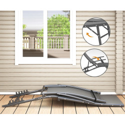 Комплект шезлонгов Outsunny 84G-632V00GY 2pcs (Grey) Thumb