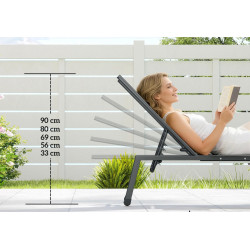 Комплект шезлонгов Outsunny 84G-974V00GY 2pcs (Grey) Thumb