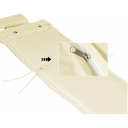 Матрас для шезлонга Outsunny 84B-304CW (White Cream) Thumb