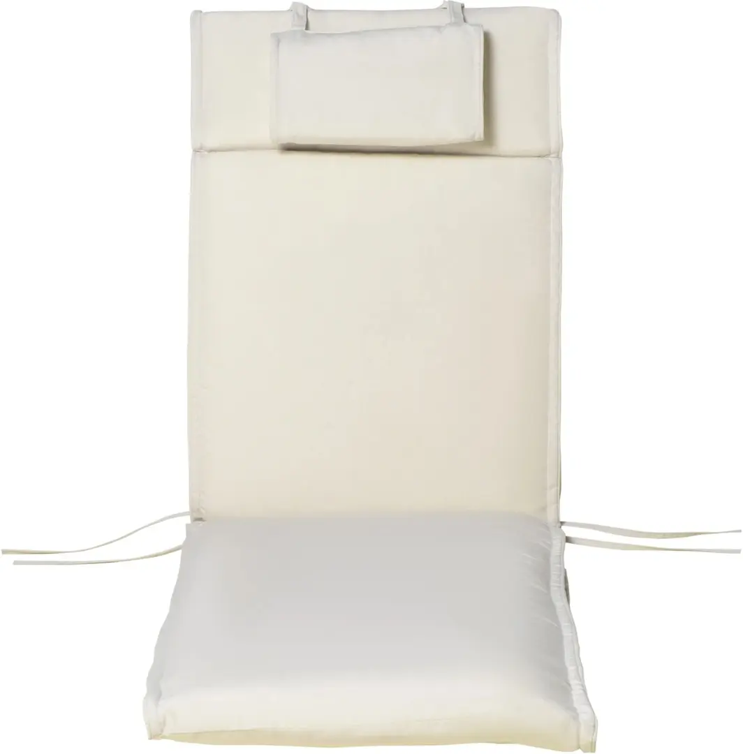 Матрас для шезлонга Outsunny 84B-304CW (White Cream)
