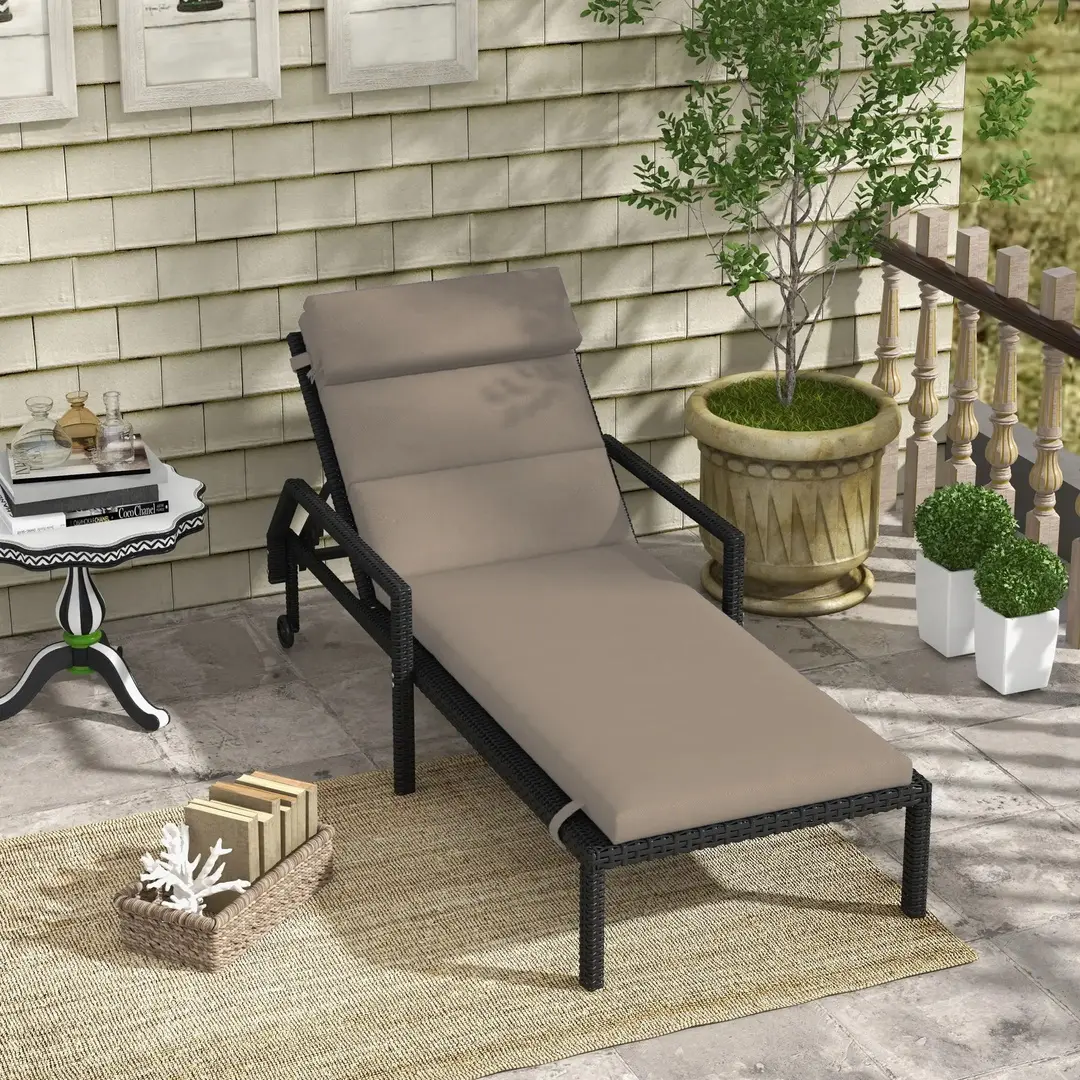 Матрас для шезлонга Outsunny 84G-223V00CG (Dark Grey) - 6