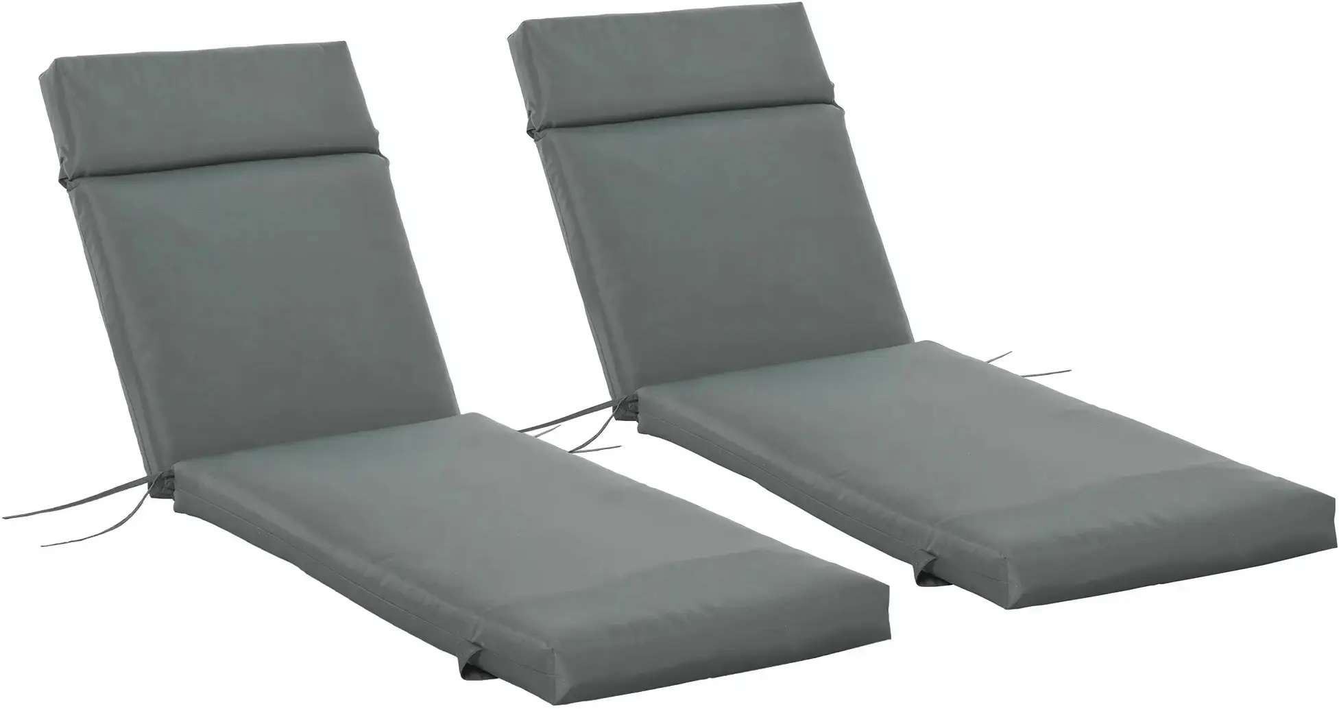 Набор матрасов для шезлонга Outsunny 84B-514CG (Dark Grey)