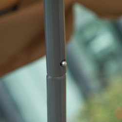 Sezlong 2 locuri Outsunny 84B-174BN (Brown) Thumb