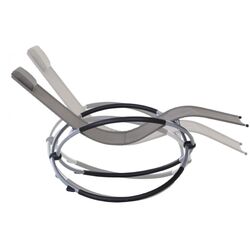 Шезлонг-качалка Outsunny 84A-079GY (Grey) Thumb