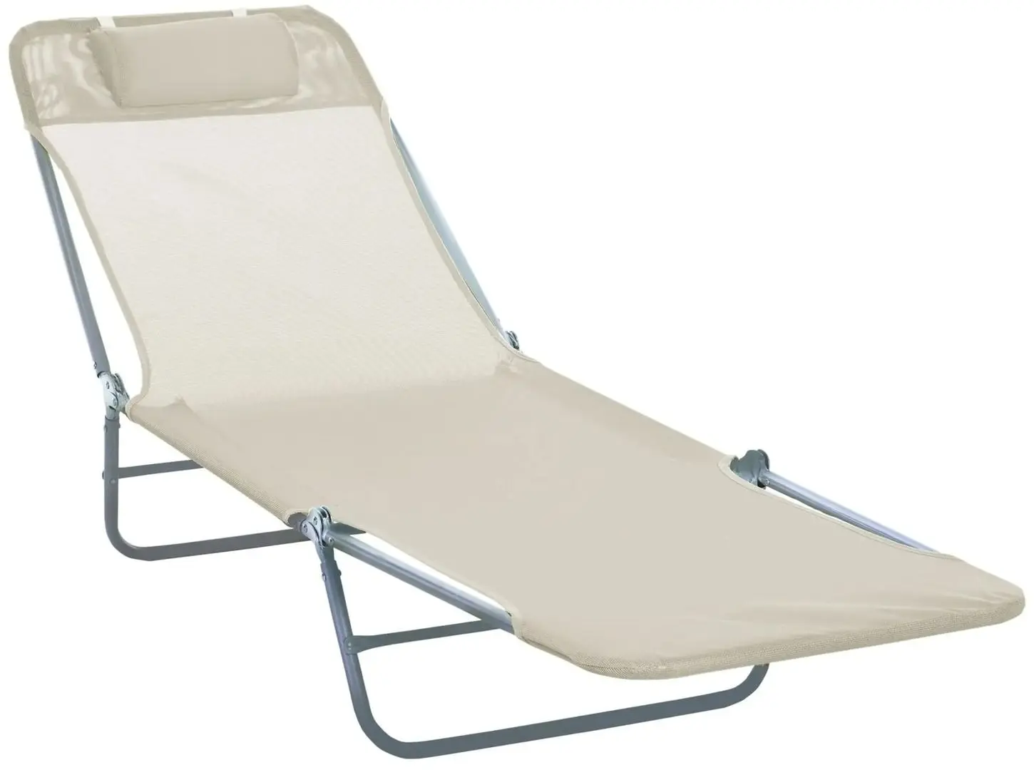 Шезлонг Outsunny 01-0334 (Cream)