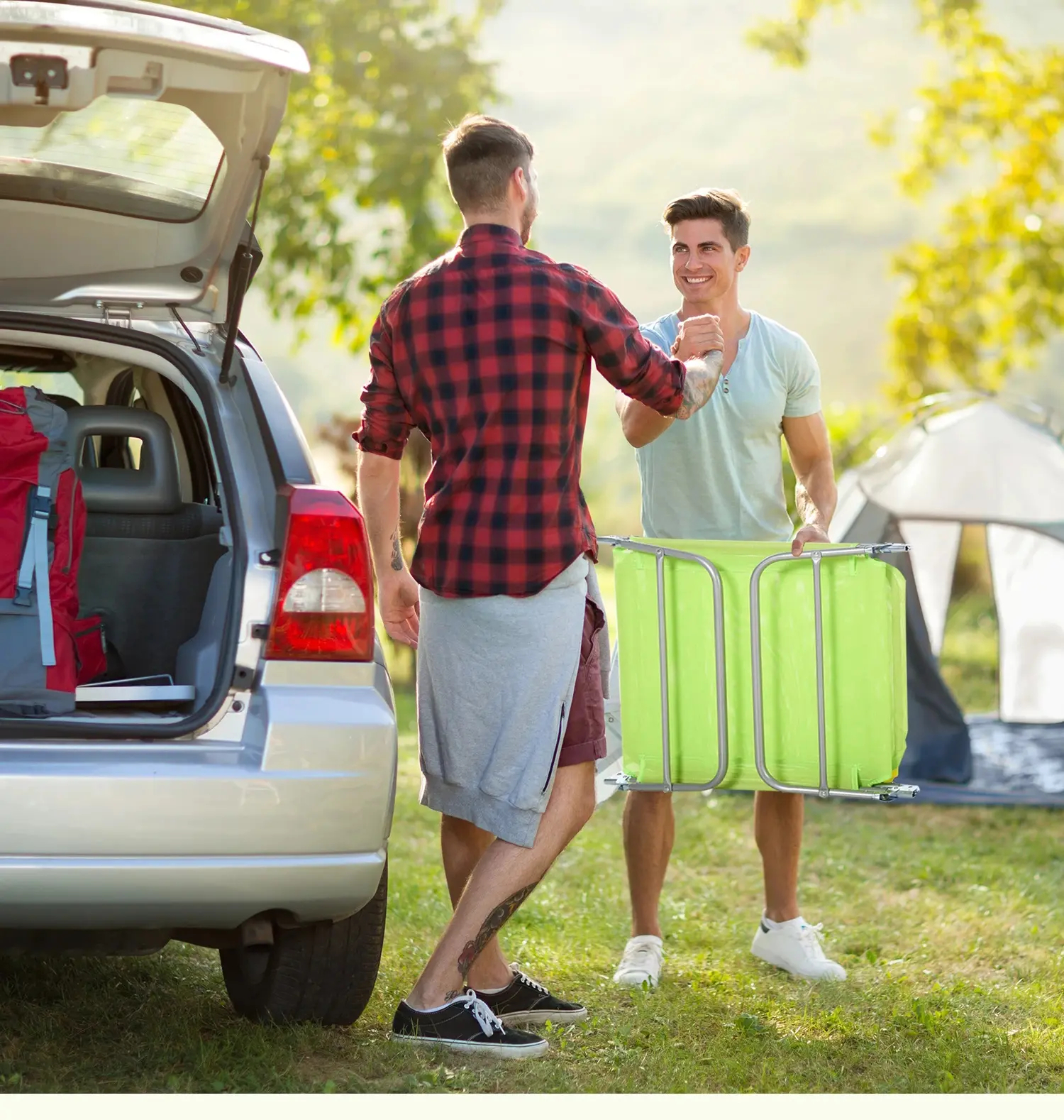 Sezlong Outsunny 01-0335 (Light Green) - 8