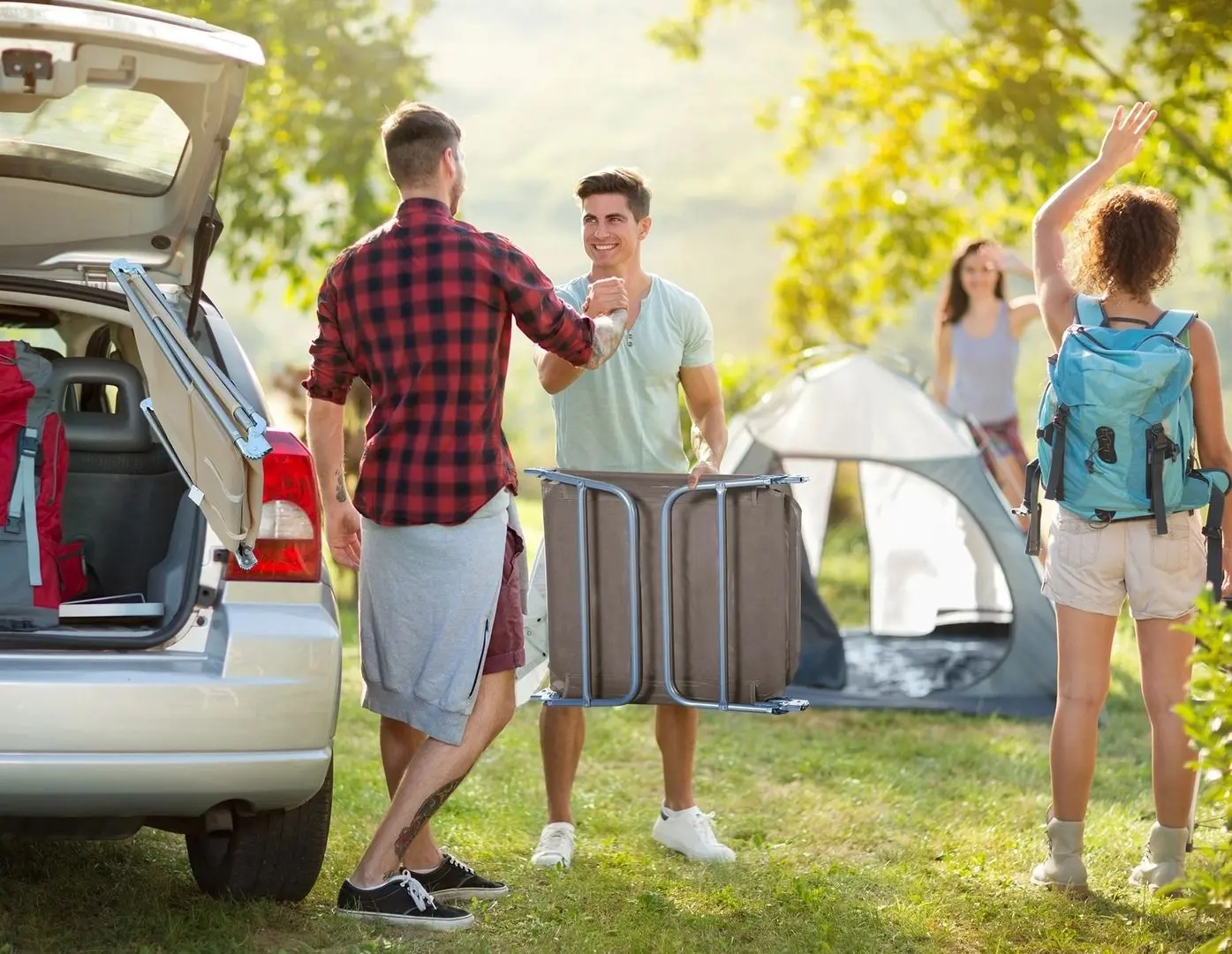 Sezlong Outsunny 01-0337 (Brown)