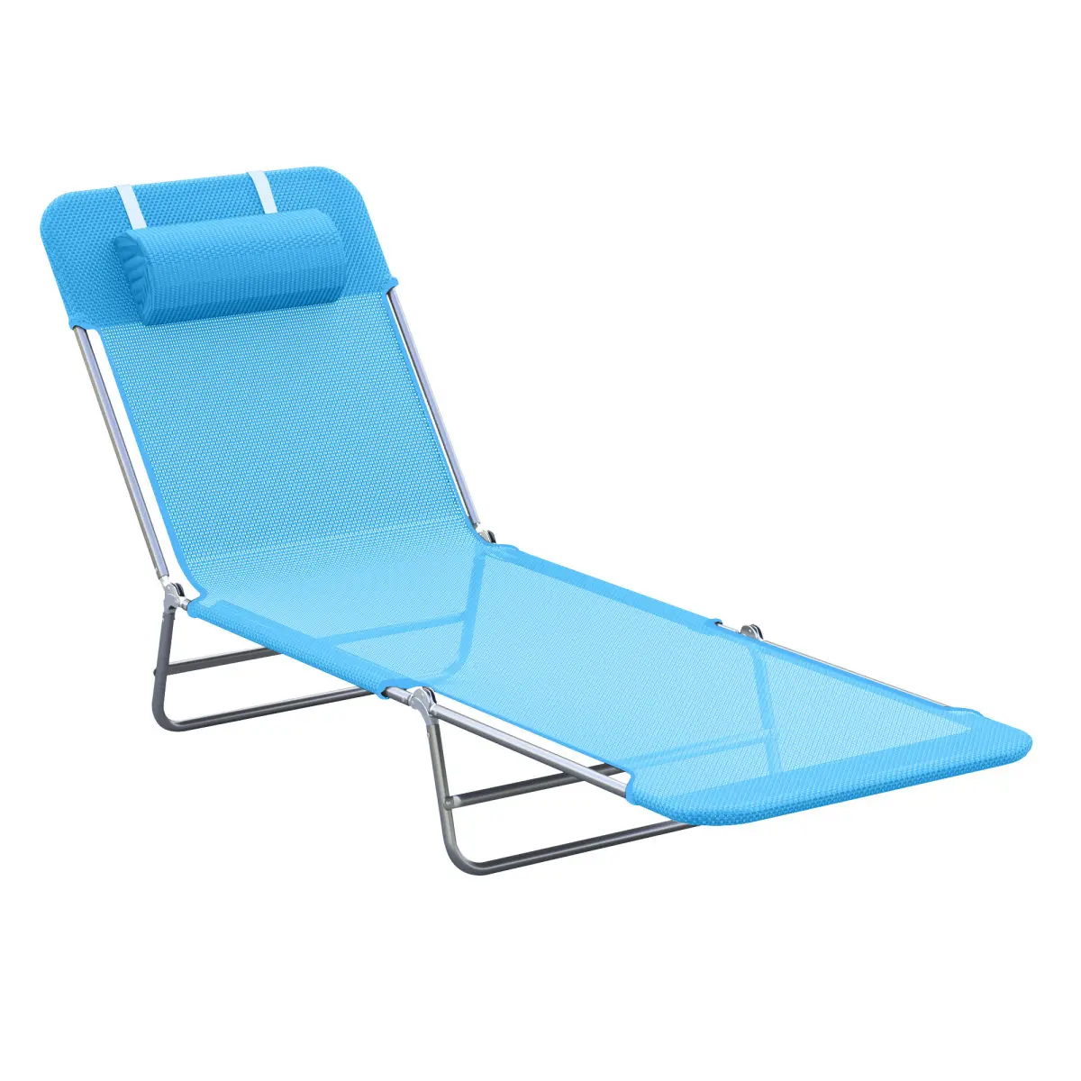 Sezlong Outsunny 01-0338 (Blue) - 2