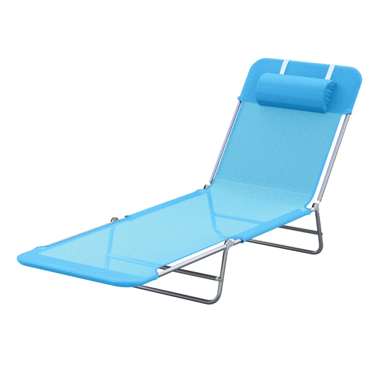 Sezlong Outsunny 01-0338 (Blue) - 3