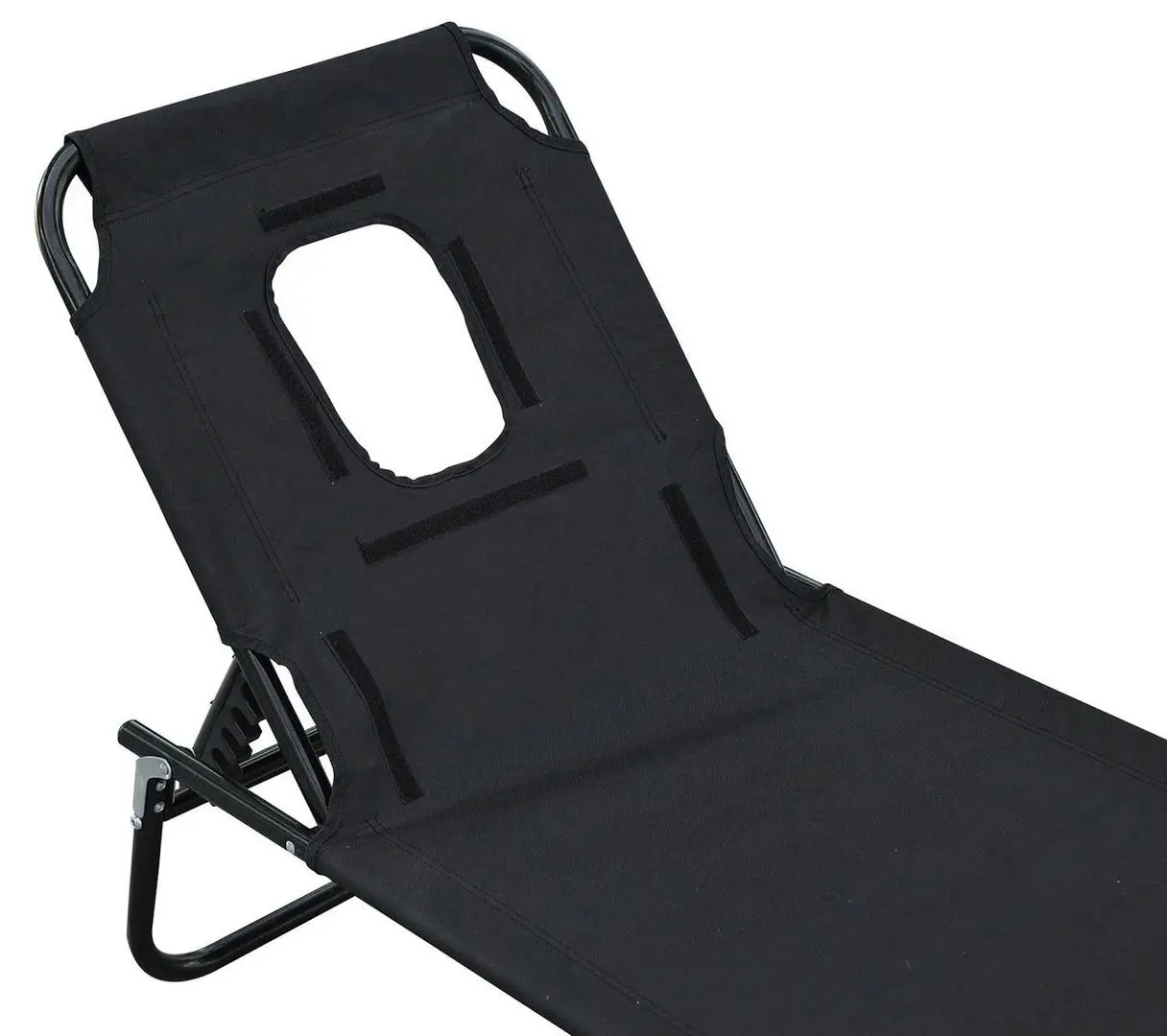 Sezlong Outsunny 01-0342 (Black)