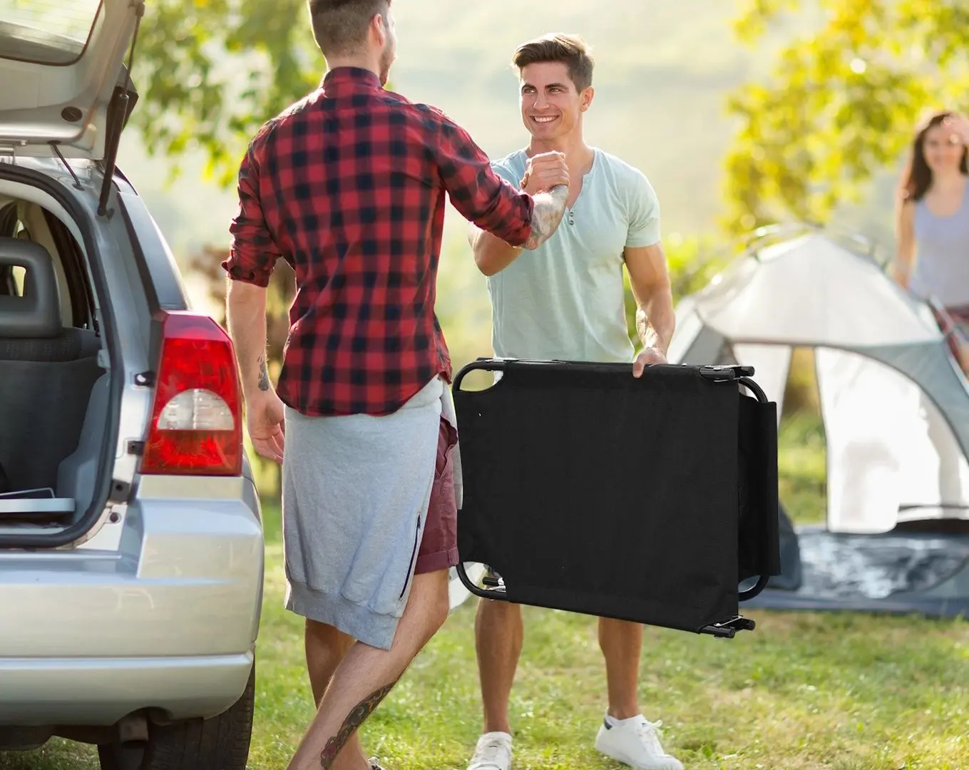 Sezlong Outsunny 01-0342 (Black)